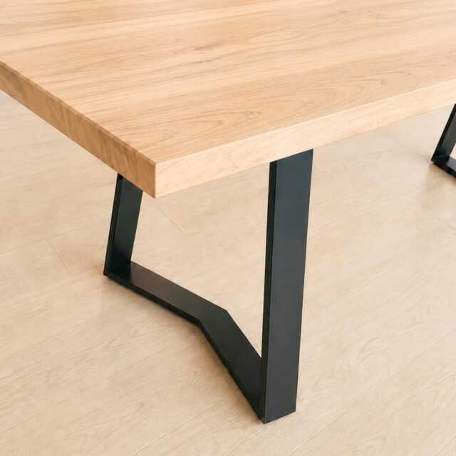 Dining Table Legs, Heavy Duty Steel Industrial Bench Modern Coffee Live Edge Set Of 2 - image 1