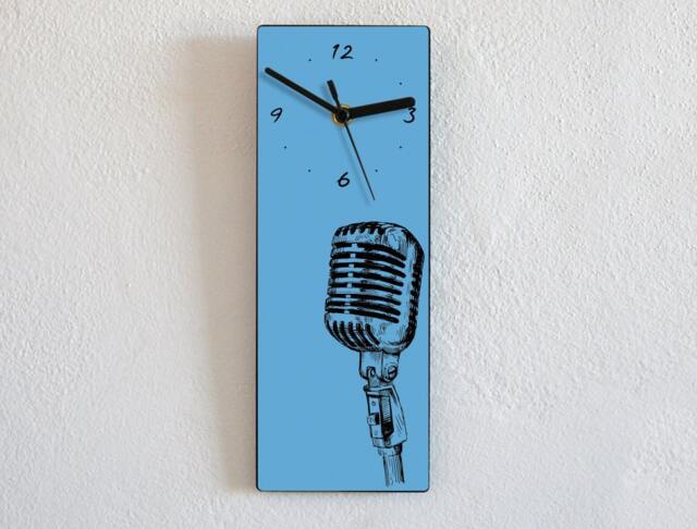 Jazz Microphone - Wall Clock - image 1
