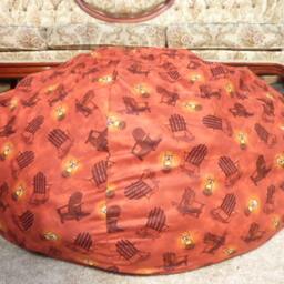 Adirondack Bean Bag Chair Cover - Lantern, Orange, Burnt Red, Yellow, Beach, Beach Gift Under 75 Etsy Kids - thumbnail 3