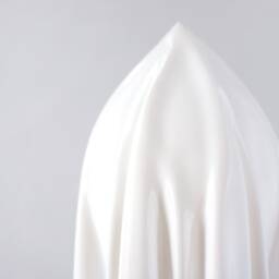 Draped Lampshade Table Lamp - 3D Printed Cloth Effect, Recycled Plastic - thumbnail 4