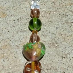 Key Metal Wall Art, Yard Skeleton Key Decor, Sun Catcher Window Beads, Housewarming Gift, Hanging, Gift For Home M25 - thumbnail 4