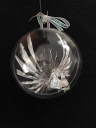 Lionfish Foil Sculpture Handmade Christmas Ornament - thumbnail 1