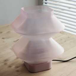 Pink Candy Table Lamp Chic Romantic Bedside Night Light - thumbnail 4