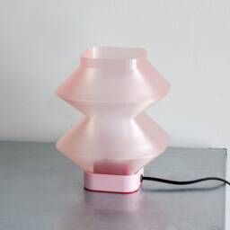 Pink Candy Table Lamp Chic Romantic Bedside Night Light - thumbnail 3