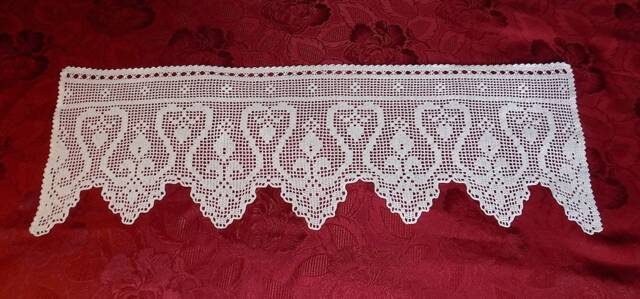 "Crochet Curtain ""Julia" - image 1