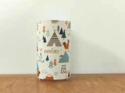 Nature-Themed Teepee Tube Lamp, Little Adventures Gift Idea For Christmas Or Birthdays, Baby Room Decor