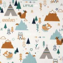 Nature-Themed Teepee Tube Lamp, Little Adventures Gift Idea For Christmas Or Birthdays, Baby Room Decor - thumbnail 3