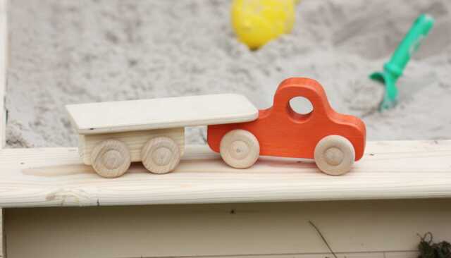 Wood Truck - image 1