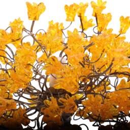 Bedside Lamp, Table Lamp With Yellow Flowers, For Your Bedroom, Living Room - thumbnail 3