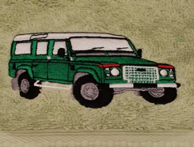 Personalised Bath Towel Christmas Gift Present Any Name Embroidered For Dad Husband Son Grandad Gift/Present 4 X Off Road Vehicle - image 1