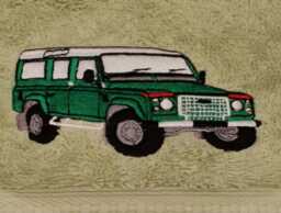 Personalised Bath Towel Christmas Gift Present Any Name Embroidered For Dad Husband Son Grandad Gift/Present 4 X Off Road Vehicle - thumbnail 1