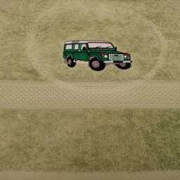 Personalised Bath Towel Christmas Gift Present Any Name Embroidered For Dad Husband Son Grandad Gift/Present 4 X Off Road Vehicle - thumbnail 3