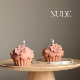 Handmade Cupcake Soy Candle - Home Decor - thumbnail 2
