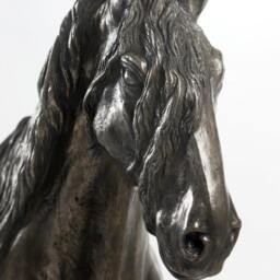 Fresian Horse - Fourth Kind, Horse Marble Statue, Limited Edition, Artdog - thumbnail 3