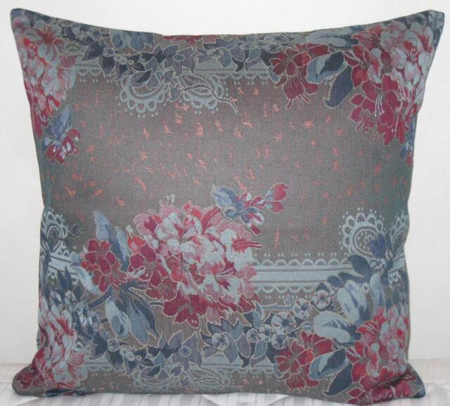 "Floral Decorative Pillow Cover-In 18""x18" - image 1