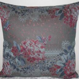 "Floral Decorative Pillow Cover-In 18""x18" - thumbnail 3