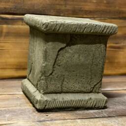 Stone Garden Square Solid Heavy Plinth Column Pedestal Statue Ornament - thumbnail 4