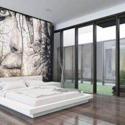 Custom Marble Mosaic Portrait Wall Art Handmade Home Decor - 20x20 - thumbnail 2