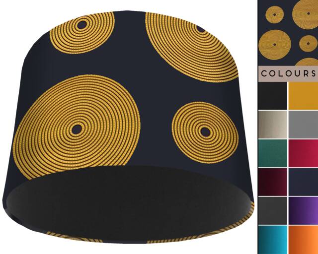 Bohemian Lampshade, Modern Geometric Interior, UK Handmade Boho Light Shade, Table Lamp Ceiling Stylish Interior Home - image 1