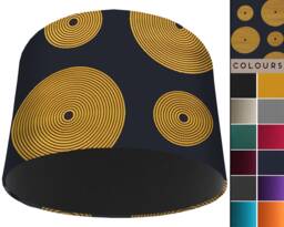 Bohemian Lampshade, Modern Geometric Interior, UK Handmade Boho Light Shade, Table Lamp Ceiling Stylish Interior Home - thumbnail 1