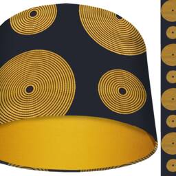 Bohemian Lampshade, Modern Geometric Interior, UK Handmade Boho Light Shade, Table Lamp Ceiling Stylish Interior Home - thumbnail 2