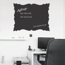 Chalkboard Wall Stickers Baroque A4, A3, A2, A1 - Stickers Home Decor Art Nutmeg - thumbnail 3