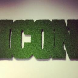 Customizable Name Synthetic Grass Rug - thumbnail 2