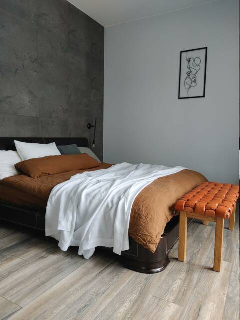 Hemp Flat Sheet, Queen King Bedding, Custom Size Bed Sheet - image 1