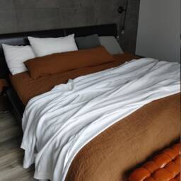 Hemp Flat Sheet, Queen King Bedding, Custom Size Bed Sheet - thumbnail 4