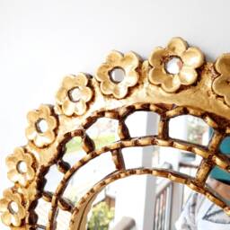 "Peruvian Mirrors ""Pink 40cm" - thumbnail 2