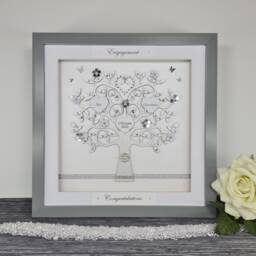 Engagement Gifts, Gift For Couple, Frame, Photo Present, Personalised - thumbnail 1