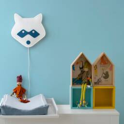 Children Wall Lamp. Raccoon - thumbnail 4