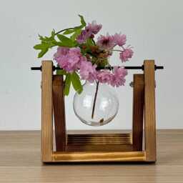 Hydroponic Glass Planter Propagation Home Decoration Decor Flowers Plant Gardener Desk Office House Gift - thumbnail 4