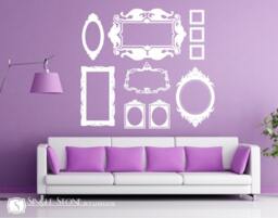 Picture Frames Wall Decals - Baroque Collection Custom Home Decor - thumbnail 1