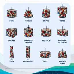 Handmade By Order Luxury Multi Colour Beach Pebble Stone On Velvet Drum Lamp Shade Ceiling All Shapes & Sizes Available - thumbnail 4