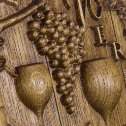 Wine Barrel Wall Art Cnc Carved From A Recycled Or Repurposed , It Reads in Vino Veritas = There Is Truth - thumbnail 3