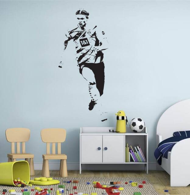 Haaland - Wall Sticker Vinyl Transfer Football - image 1