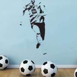Haaland - Wall Sticker Vinyl Transfer Football - thumbnail 2