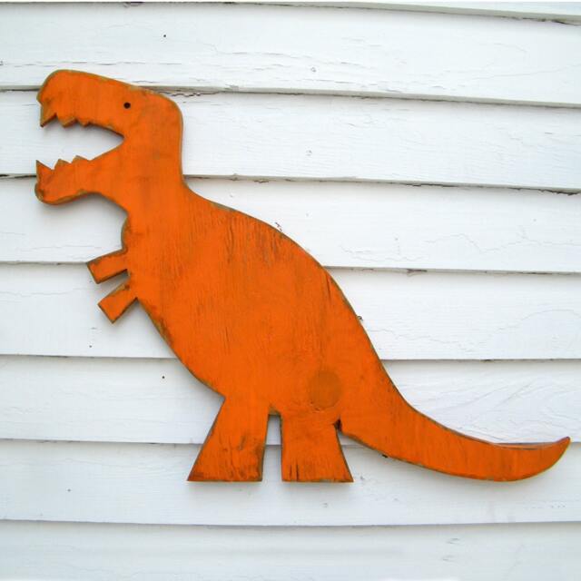 Jurassic Dinosaur Decor T Rex Wall Art Small Baby Dino Nursery - image 1