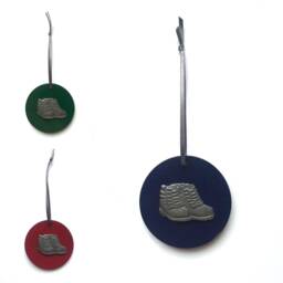 Walking Boot Christmas Tree Decoration - Rambler Ornament Hiking Unique Decor Buddy - thumbnail 4