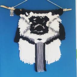Fluffy Weaving Wall Hanging, Tapestry