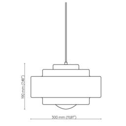 Art Deco Lamp With White Glass, Art Lighting Silver, Nickel - thumbnail 4