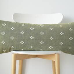 Hmong Batik Pillow Cover Bohemian Farmhouse Decor - thumbnail 2
