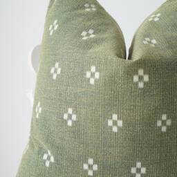 Hmong Batik Pillow Cover Bohemian Farmhouse Decor - thumbnail 3