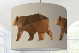 Lampshade Children's Room Living Cream Beige