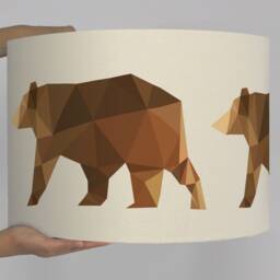 Lampshade Children's Room Living Cream Beige - thumbnail 3