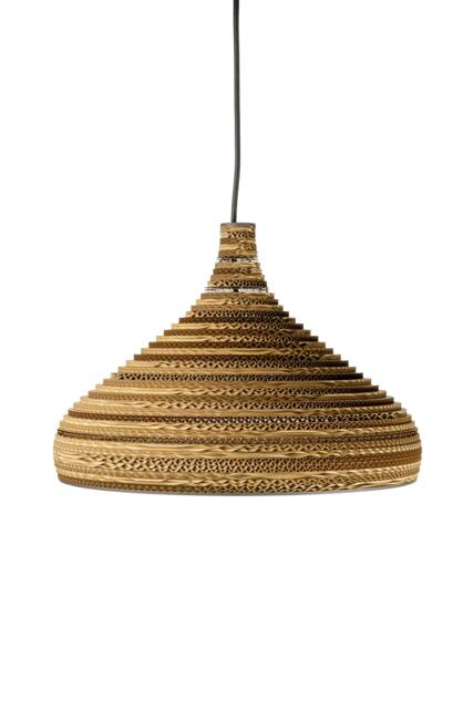Cardboard Hanging Lamp - Cone L - image 1