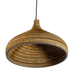 Cardboard Hanging Lamp - Cone L - thumbnail 2