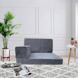 Handmade Velvet Floor Sofa Set - Bohemian Lounge Seating