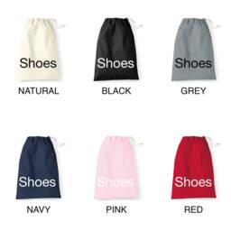 Cotton Shoe Dust Bag, Home & Travel Storage - thumbnail 2